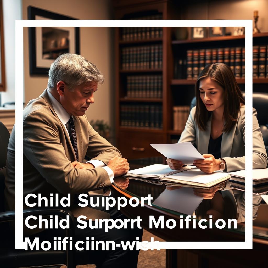 Child Support Modification Lawyer Wesley Heights