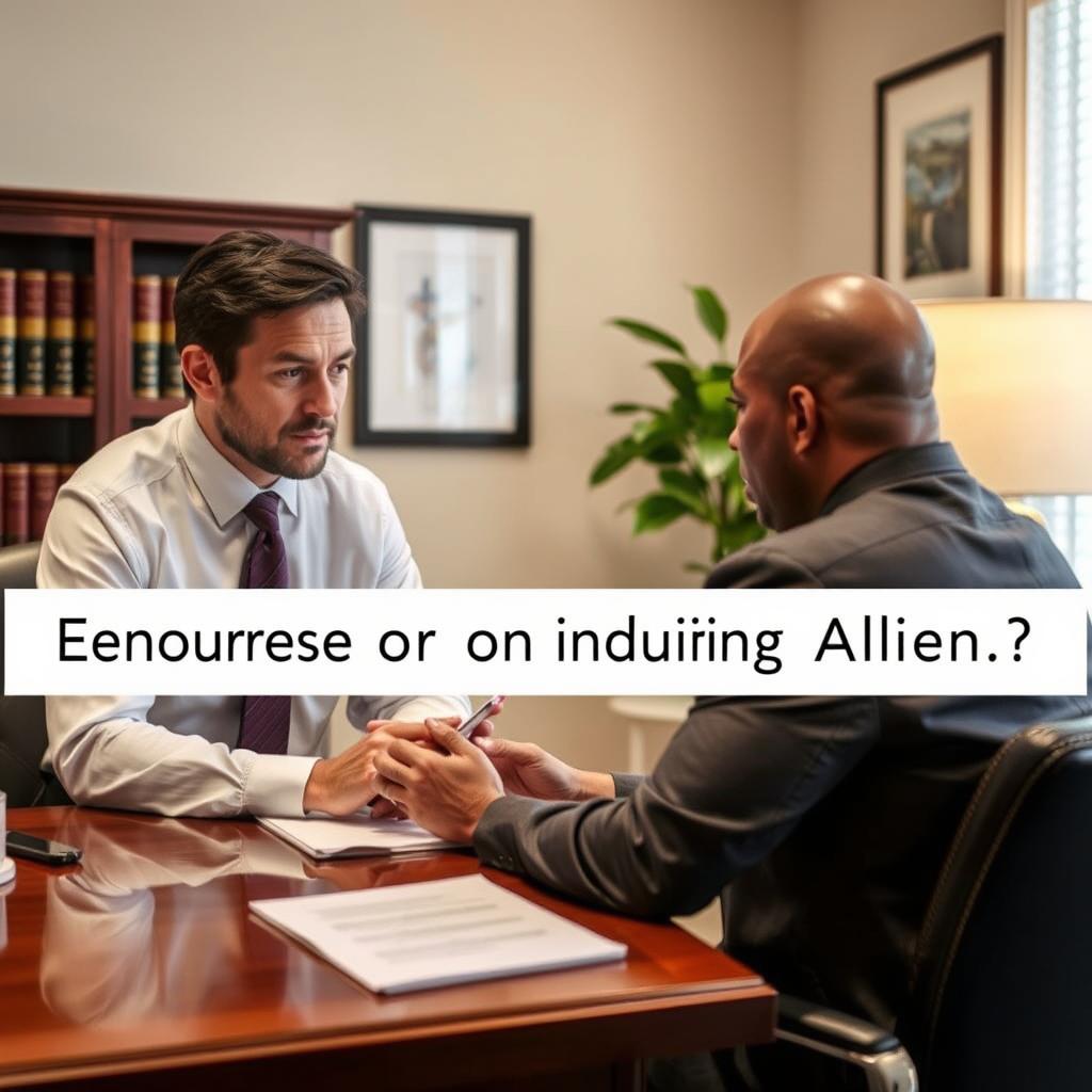 Encouraging or Inducing an Alien lawyer Baltimore County