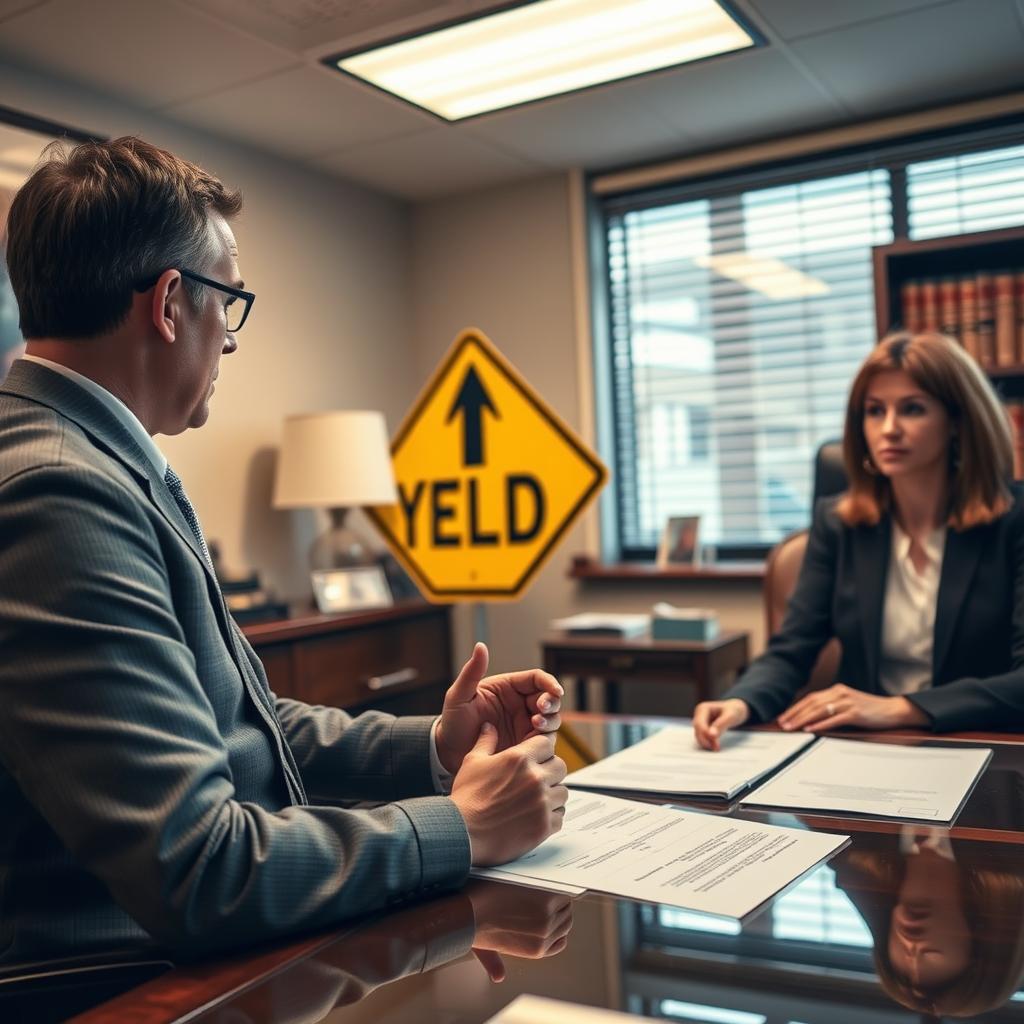 Failed to Obey a Yield Sign lawyer Gloucester County