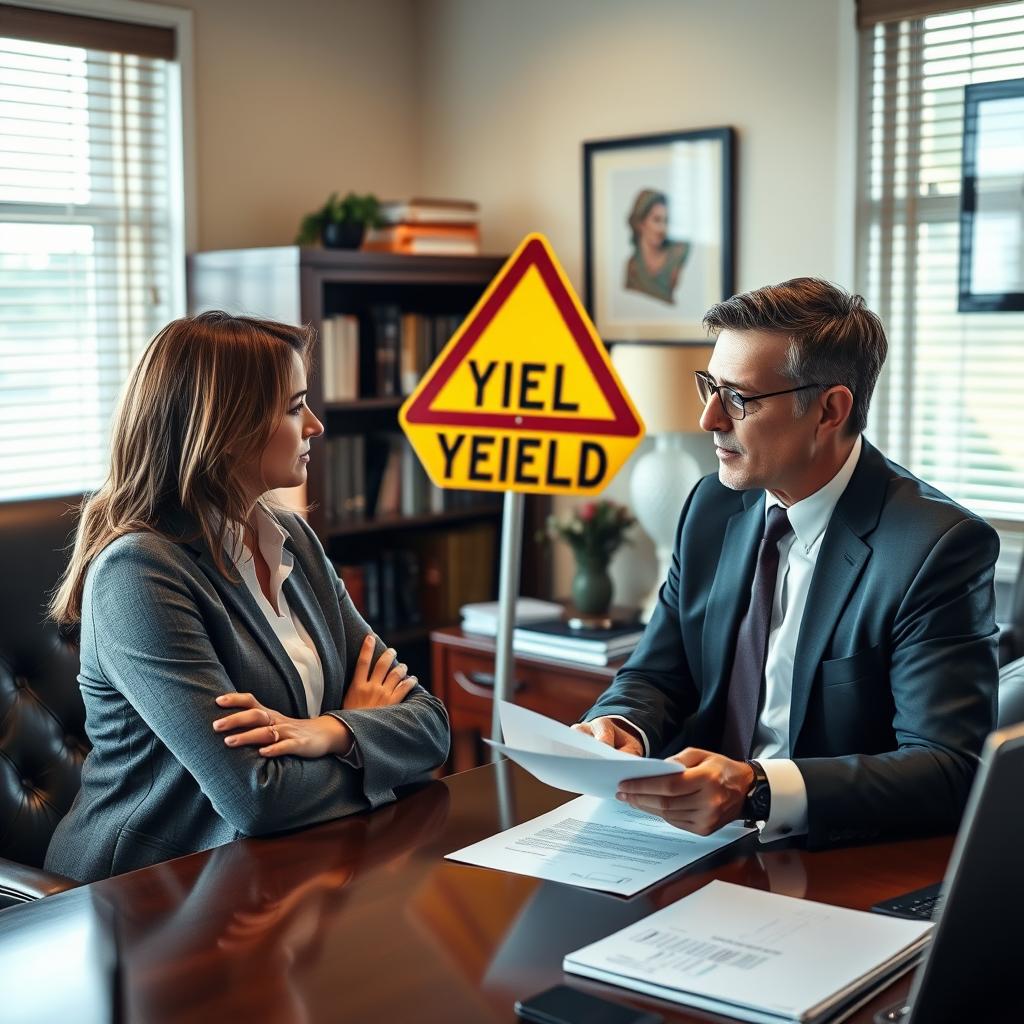 Failed to Obey a Yield Sign lawyer Warren County