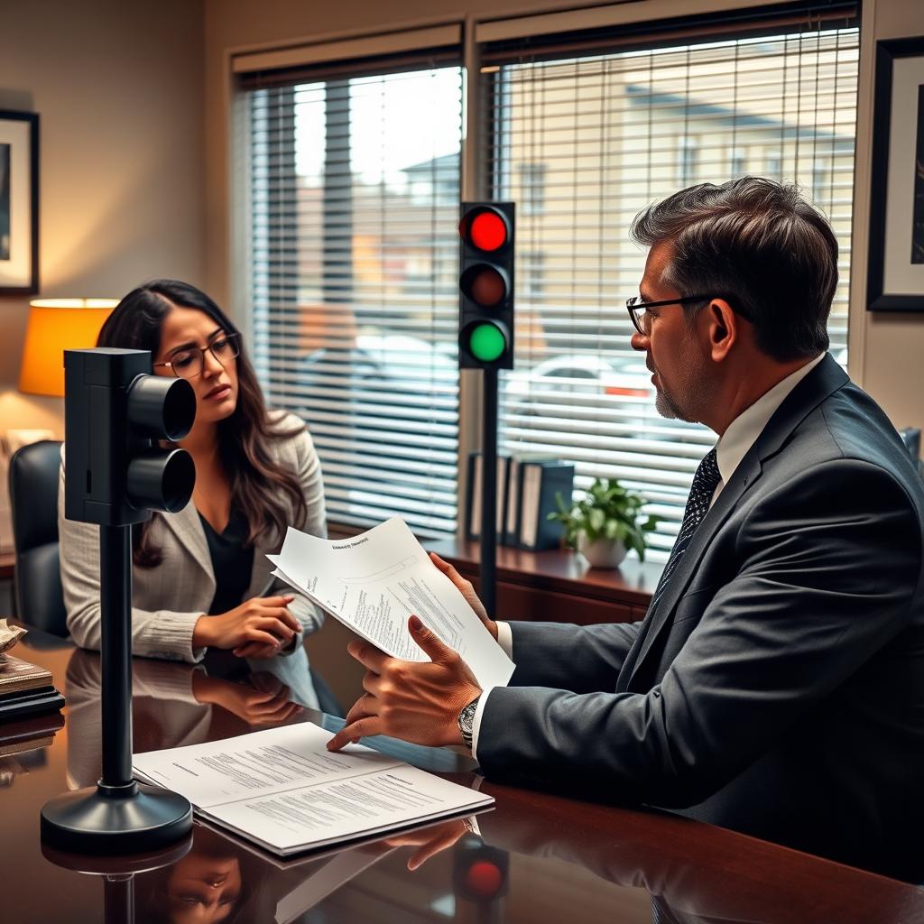 Failed to Stop at a Red Light lawyer Bergen County