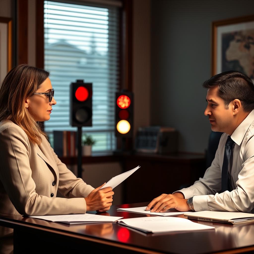 Failed to Stop at a Red Light lawyer Sussex County