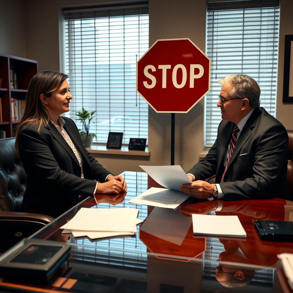 Failed to Stop at a Stop Sign lawyer Hudson County