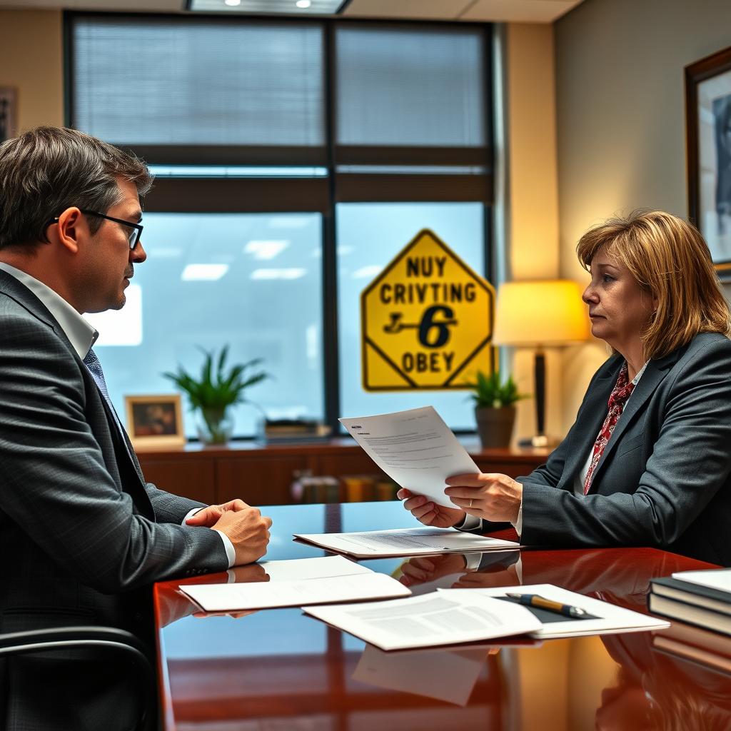 Failure to Obey Highway Sign lawyer Essex County