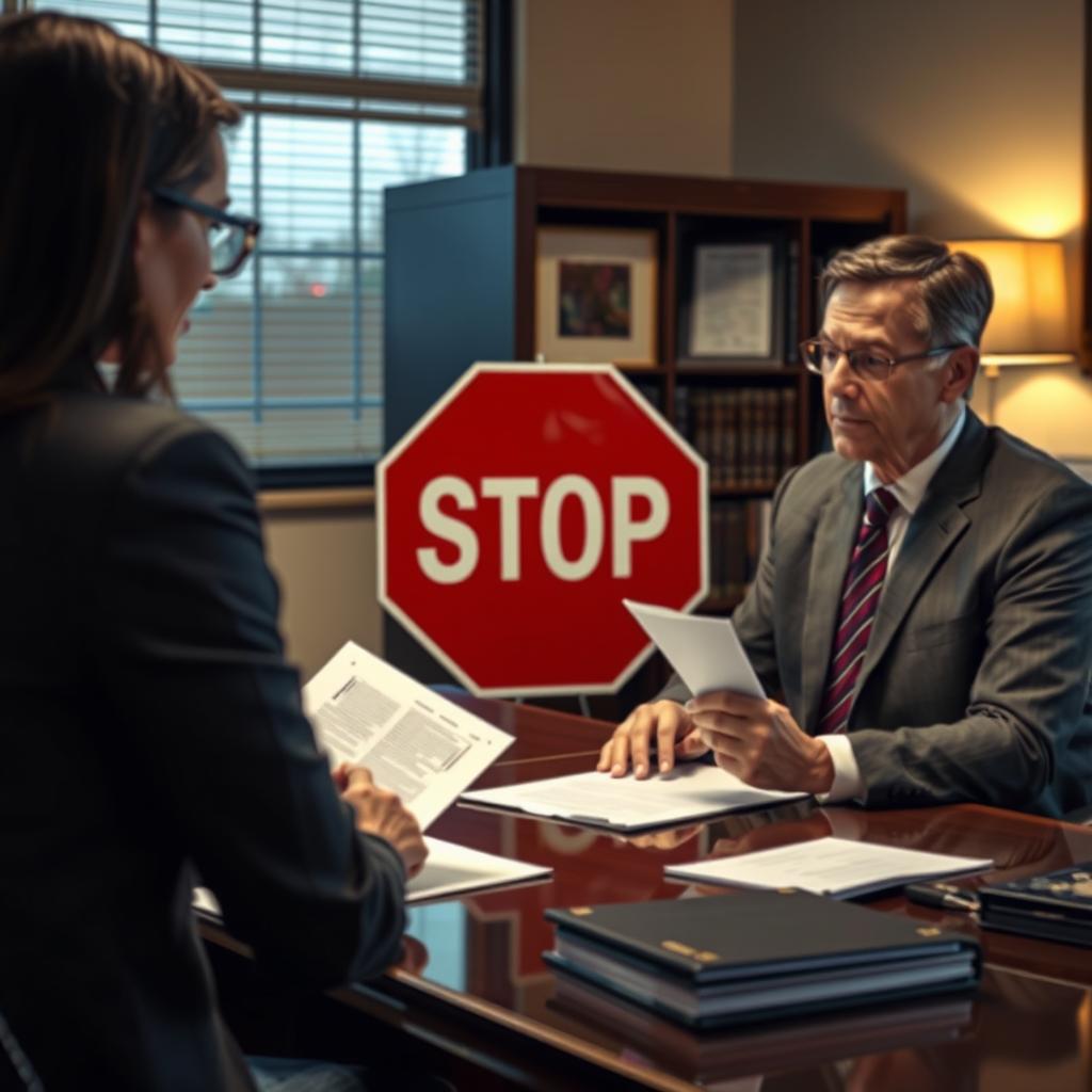 Failure to Obey Stop Sign lawyer Mercer County