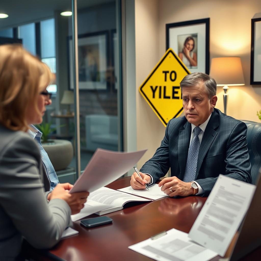 Failure to Obey Yield Sign lawyer Monmouth County