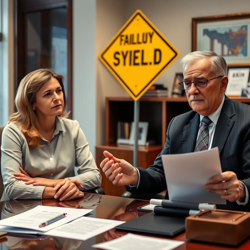 Failure to Obey Yield Sign lawyer New Jersey