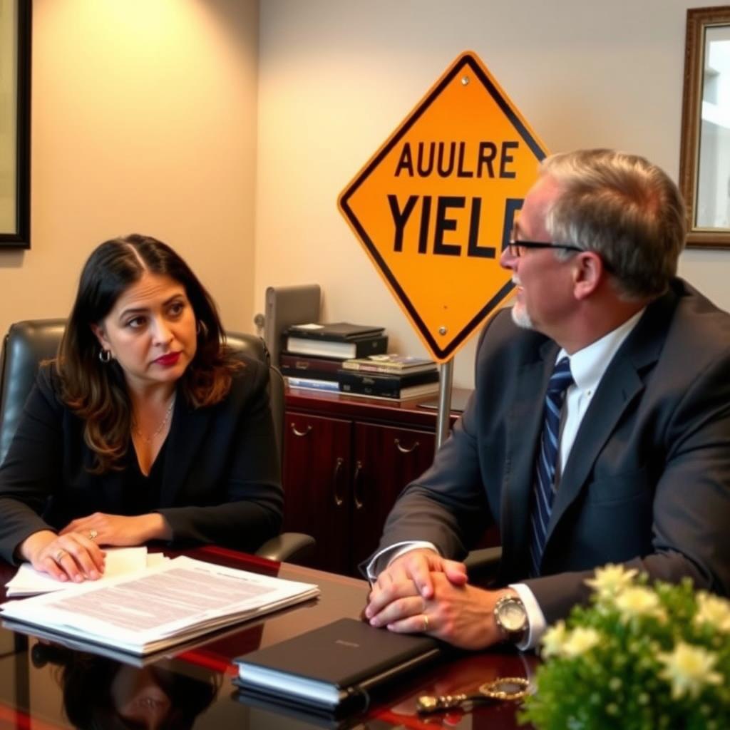 Failure to Obey Yield Sign lawyer Ocean County