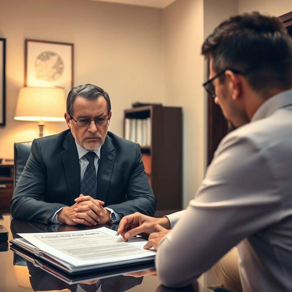 Menacing lawyer Essex County