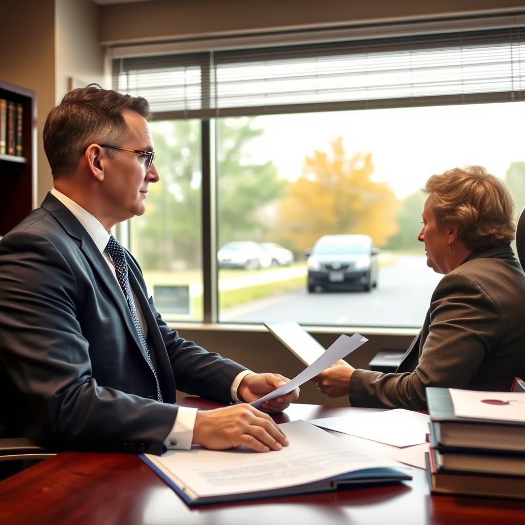 Operating a Vehicle with Obstructed View lawyer Burlington County