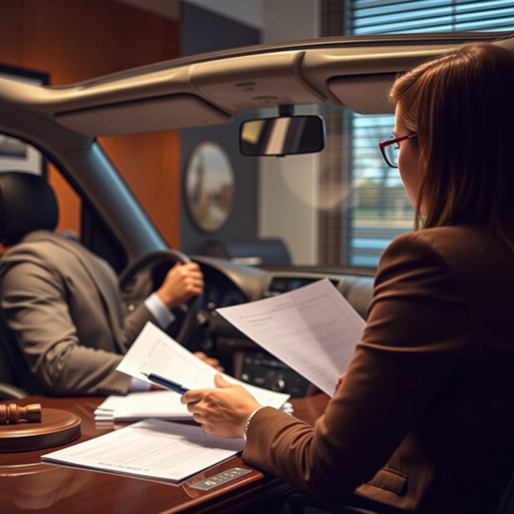 Operating a Vehicle with Obstructed View lawyer Essex County