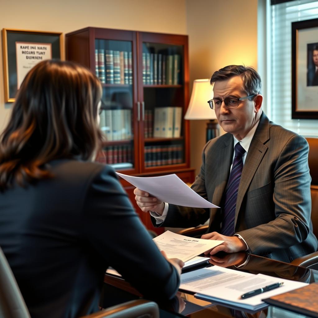 Rape in the First Degree lawyer Union County