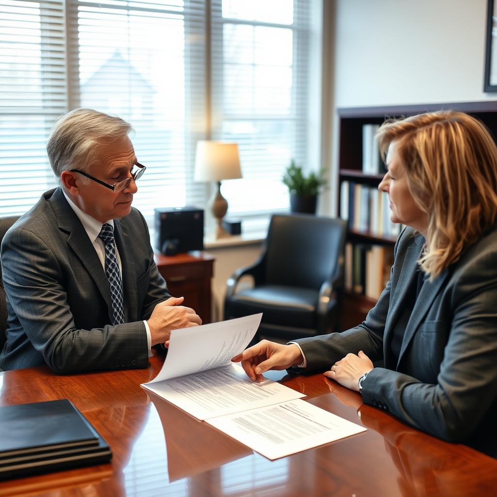 real estate division lawyer Carroll County