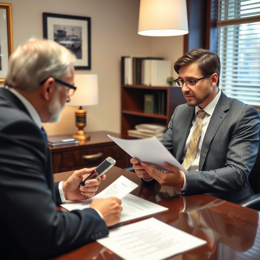 Use of a Handheld Phone While Driving lawyer Essex County