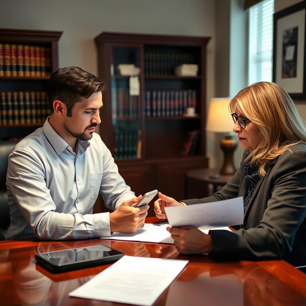 Use of a Portable Electronic Device lawyer Atlantic County