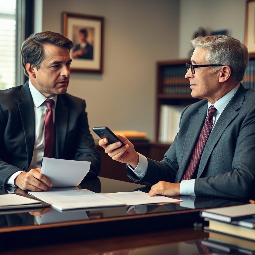 Use of Handheld Communication Device lawyer Essex County