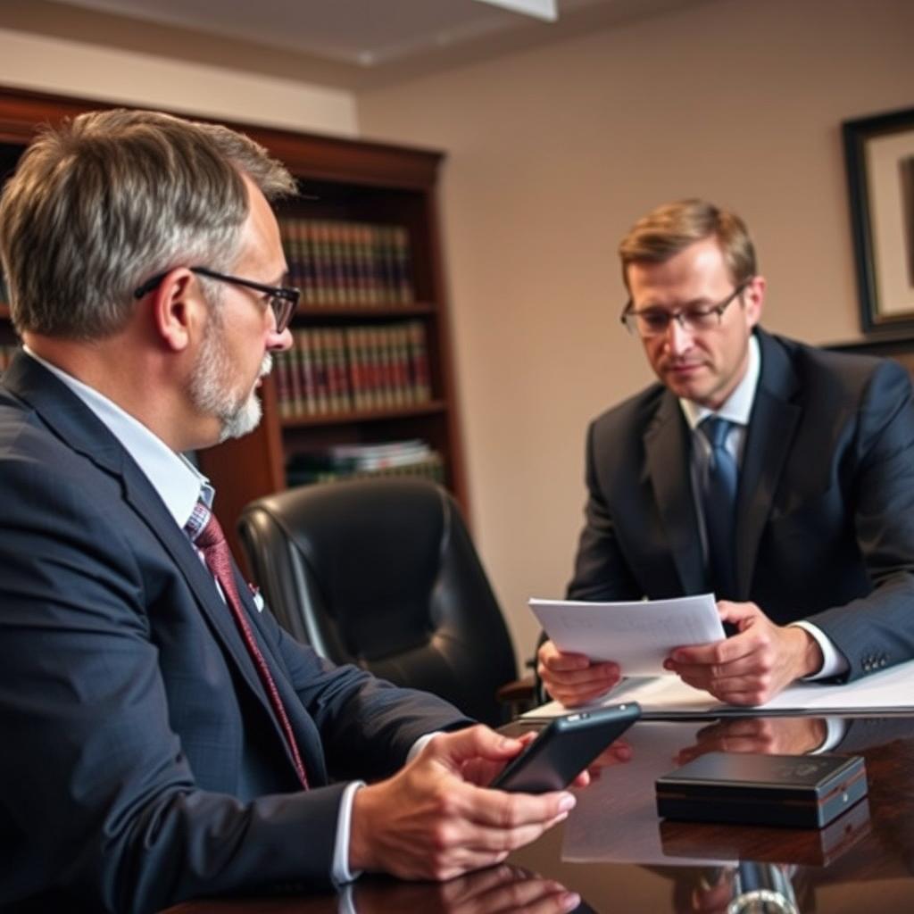 Use of Handheld Communication Device lawyer Union County