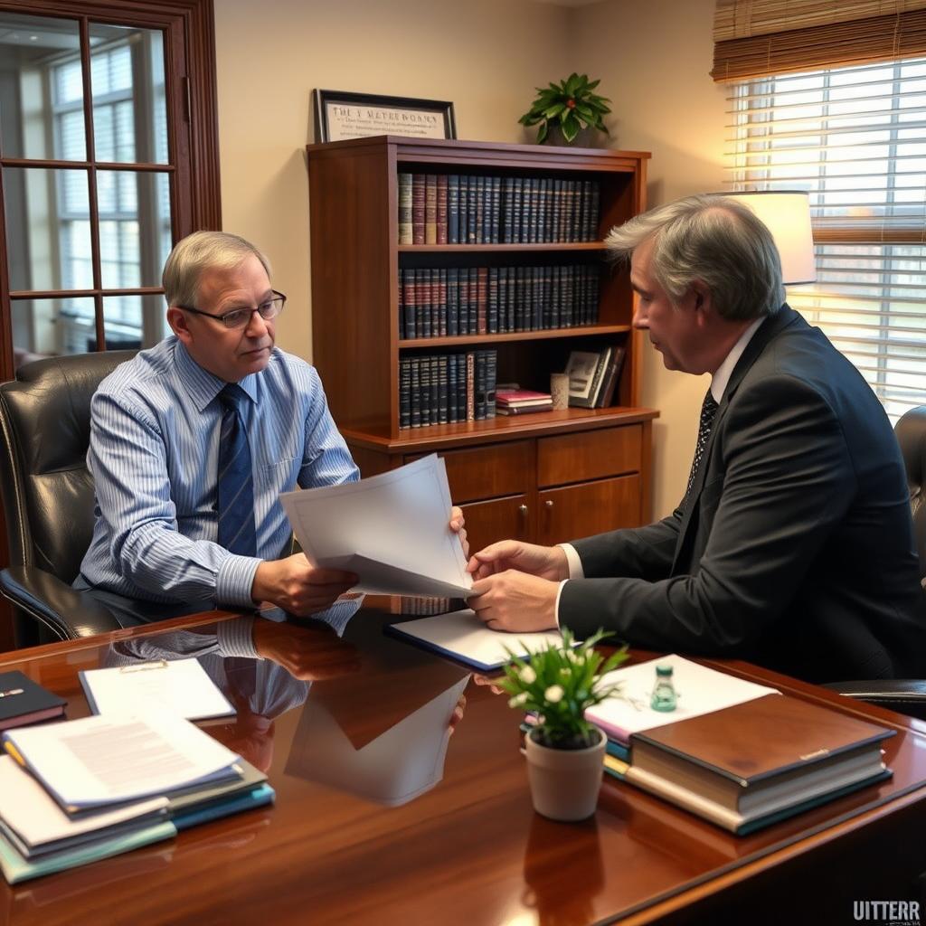 Uttering lawyer Cape May County